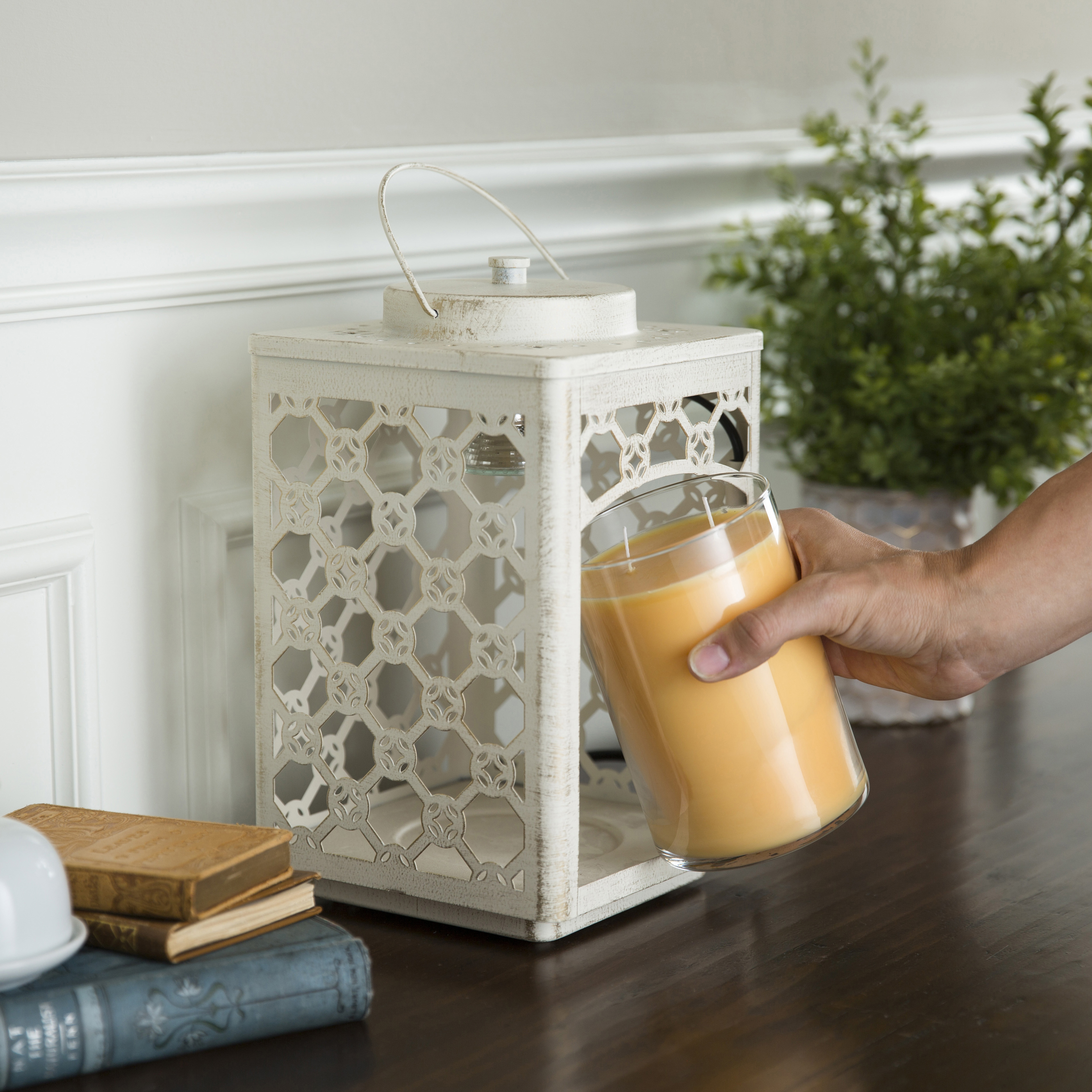 GARDEN CANDLE WARMER LANTERN