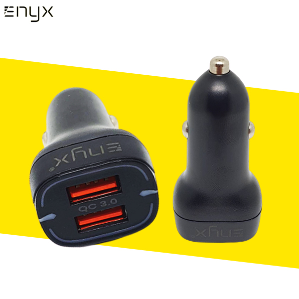 ที่ชาร์จในรถ 30W ENYX SUPREME CAR CHARGER 5A MAX 2 USB Fast Charge 3.0