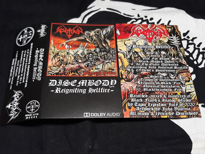 DISEMBODY'Reigniting Hellfire' Tape