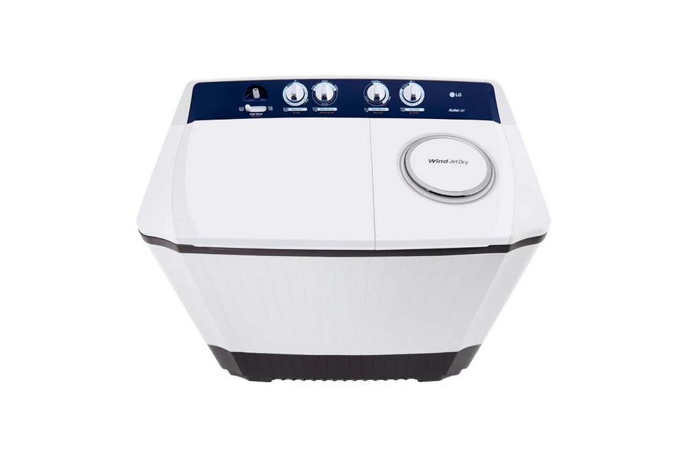 เครื่องซักผ้า 2 ถัง LG 15 กก. ระบบ Roller Jet รุ่น TT15WAPG