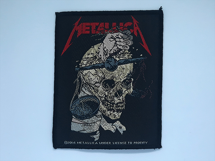 METALLICA 'Harvester Of Sorrow' Woven Patch อาร์มแบบทอ