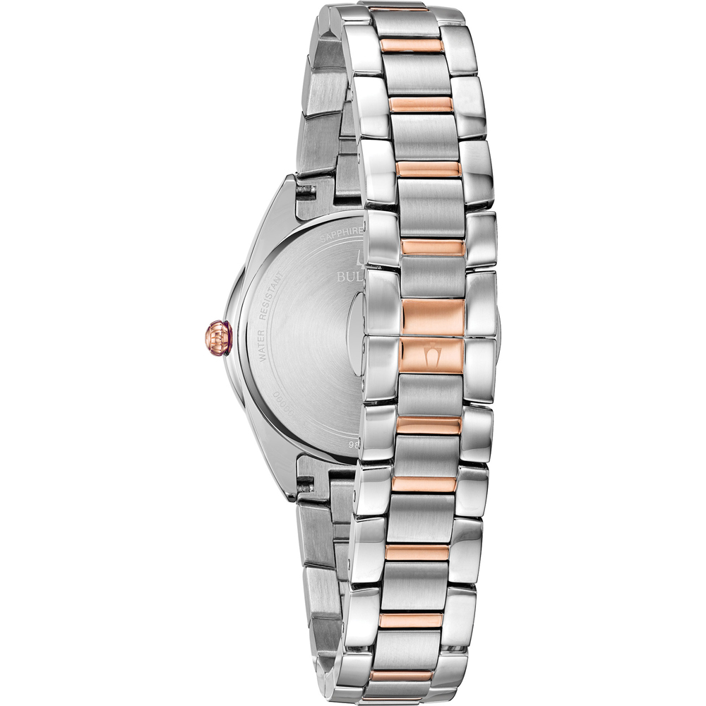 Bulova 98P183 นาฬิาผู้หญิง 8 Diamonds Quartz Women's Watch