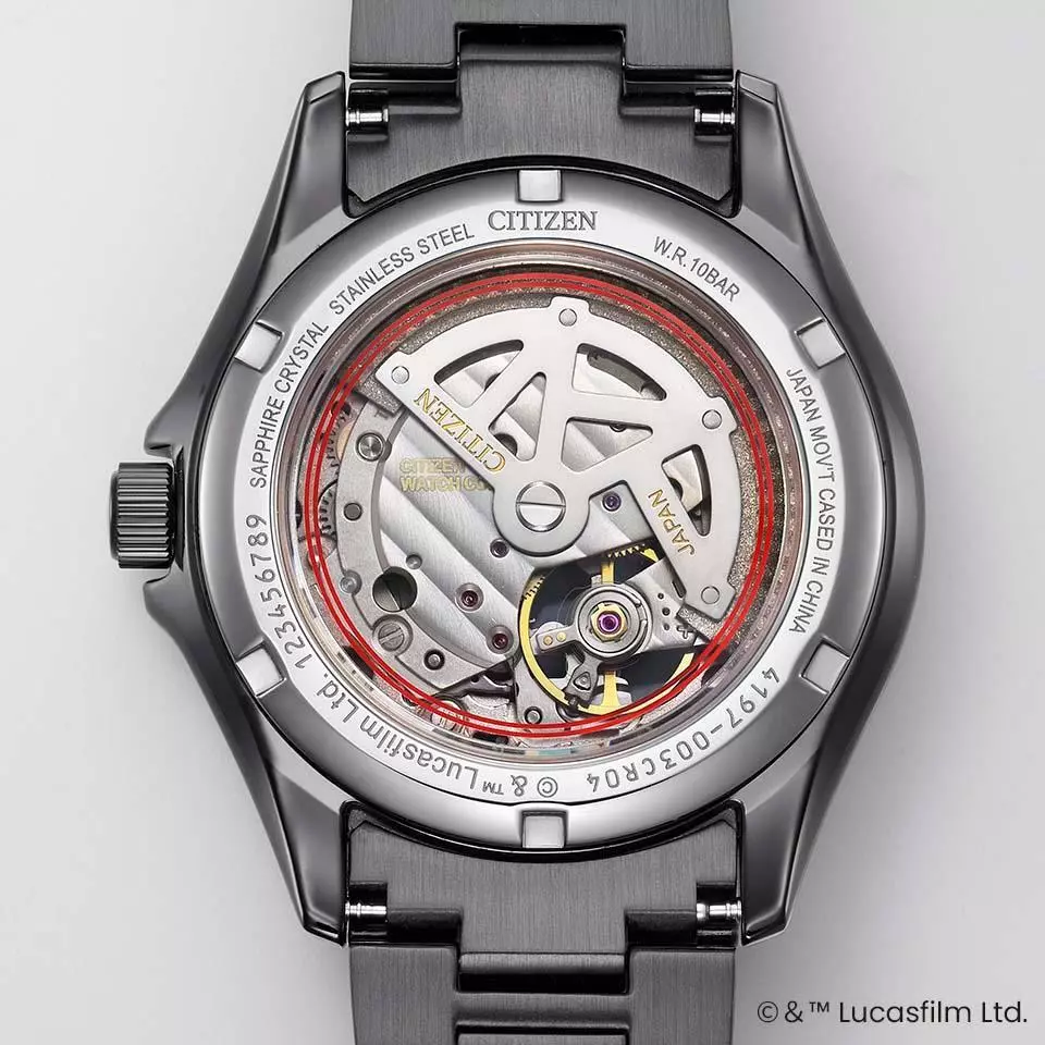 Citizen NP1015-66E นาฬิกาผู้ชาย Mechanical Automatic Darth Vader limited Edition Men's Watch