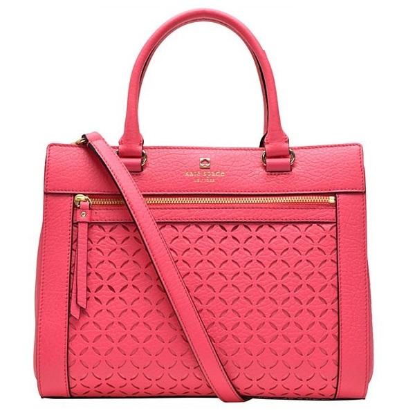 ของแท้ Kate Spade wkru3548 688 Romy Perri Lane Leather Tote สี Caberet Pink