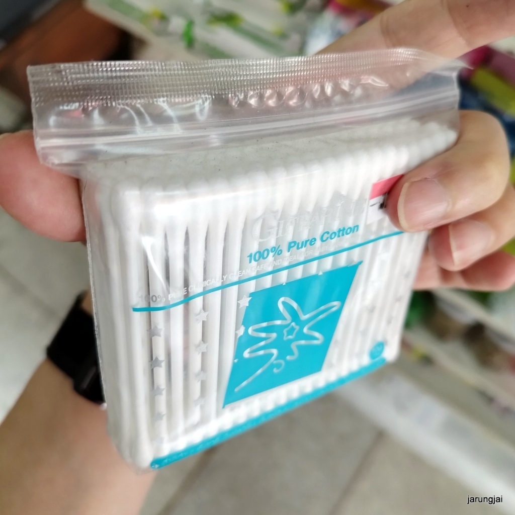 cotton bud ก้านสำลีทำความสะอาดหู สำลีเช็ดหู giffarine