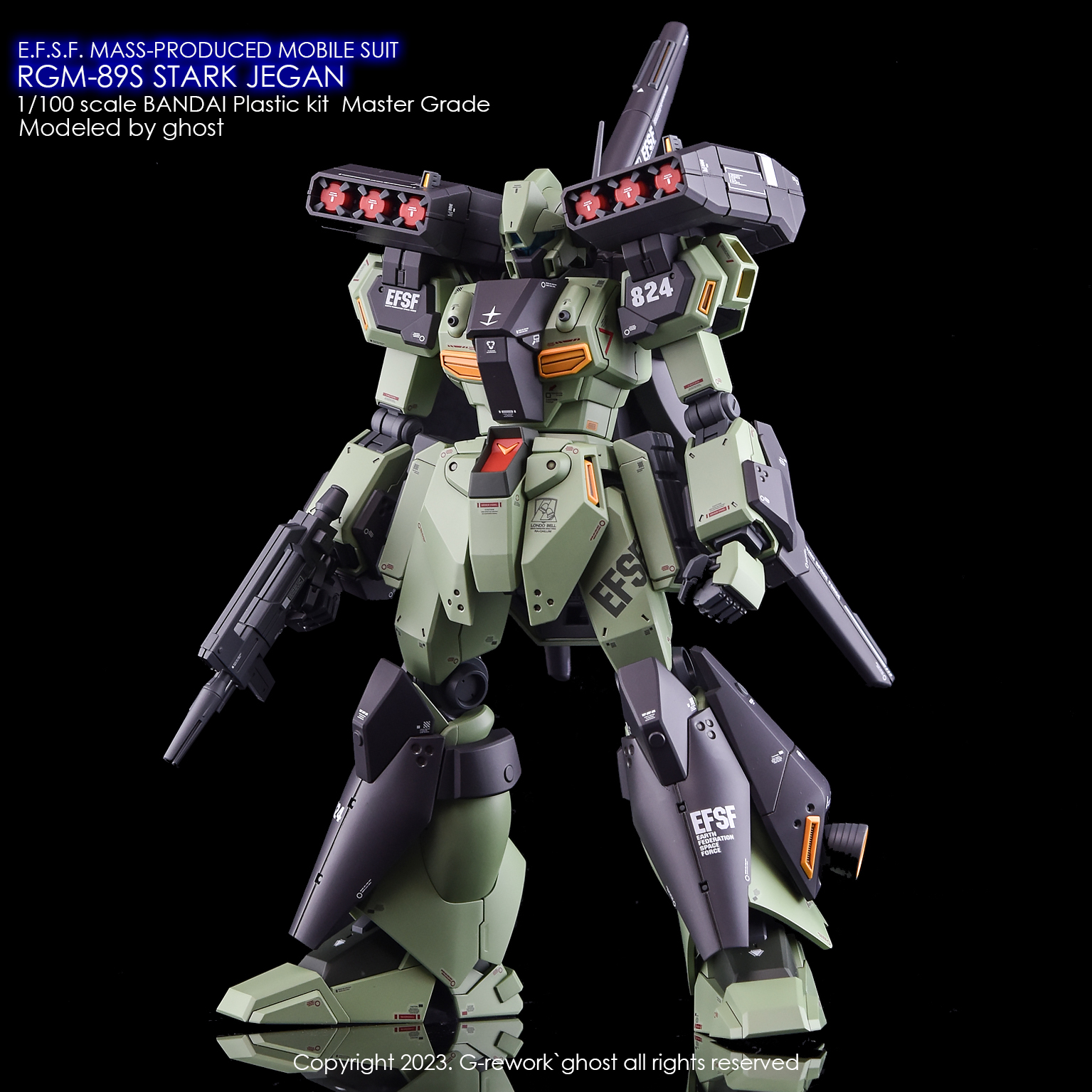 G-REWORK CUSTOM DECAL MG 1/100 RGM-89S STARK JEGAN