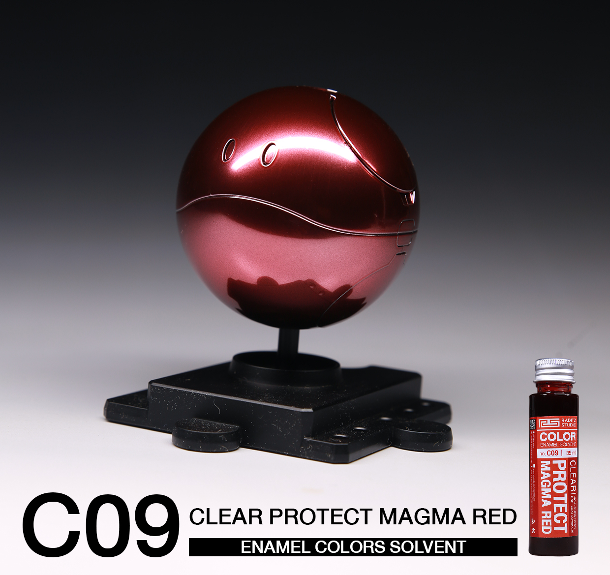 C09 Clear Protect Magma Red 35ml