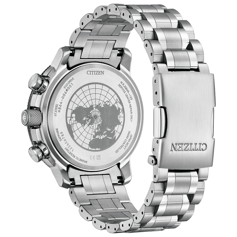 Citizen BY3006-53H นาฬิกาผู้ชาย Eco-Drive Promaster GEO Trekker Radio Controll Men's Watch