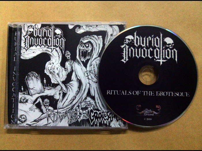 BURIAL INVOCATION'Rituals of The Grotesque' CD