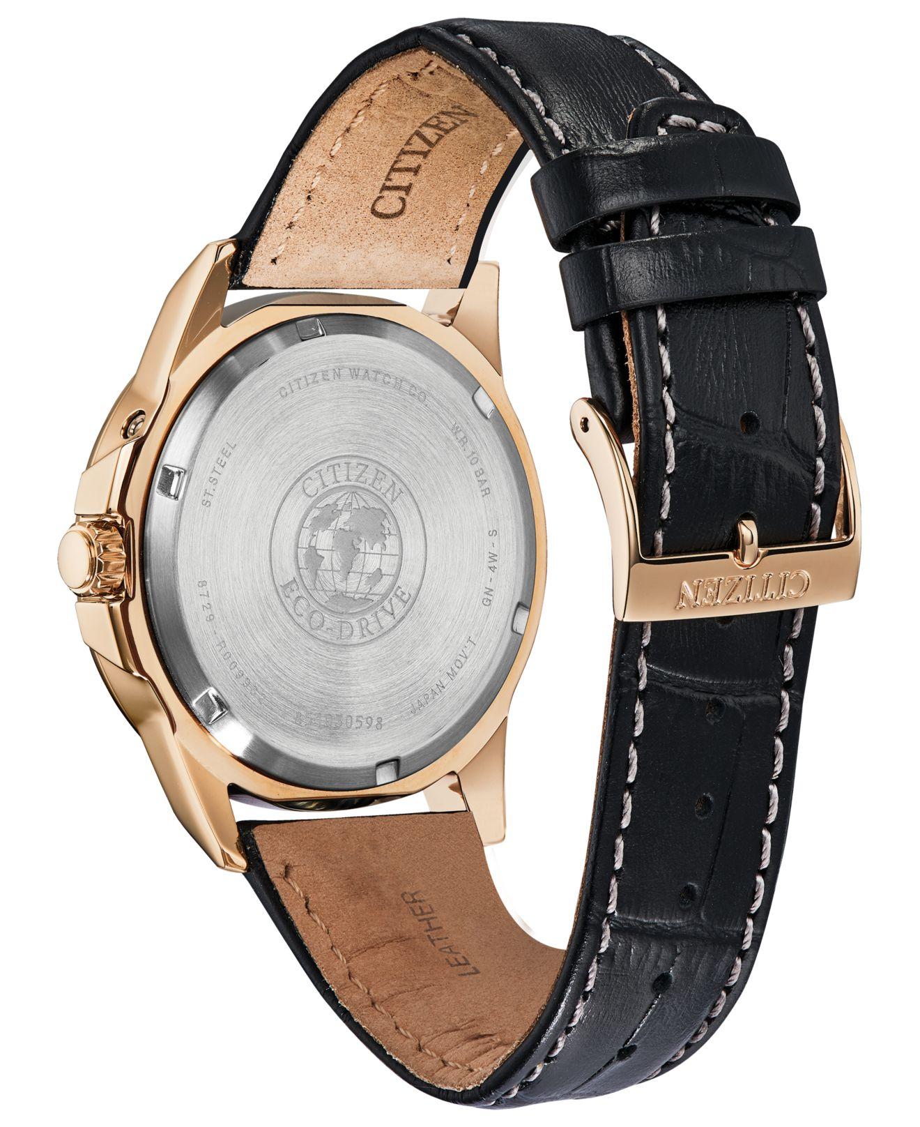 Citizen BX1003-08E นาฬิกาผู้ชาย Eco-Drive World Time Men's Watch