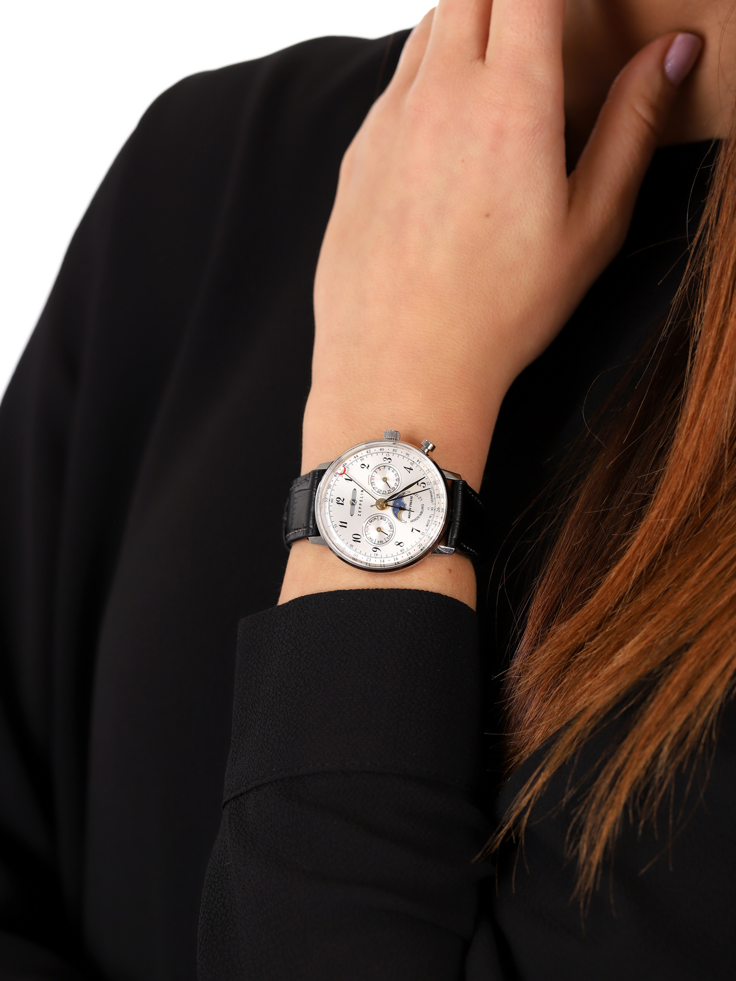 Zeppelin 7037-1 นาฬิกา ชาย-หญิง LZ 129 Hindenburg Quartz Watch