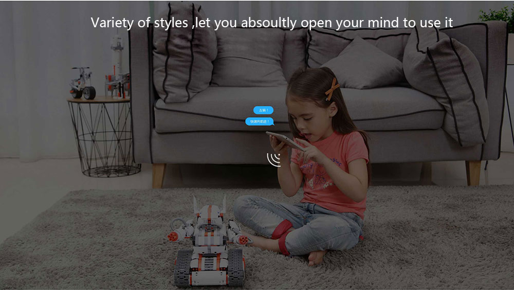 Xiaomi Robot Builder Rover - หุ่นยนต์ตัวต่ออัจฉริยะรุ่น Rover