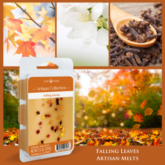 2.5oz Odor Eliminating Wax Melt FALLING LEAVES