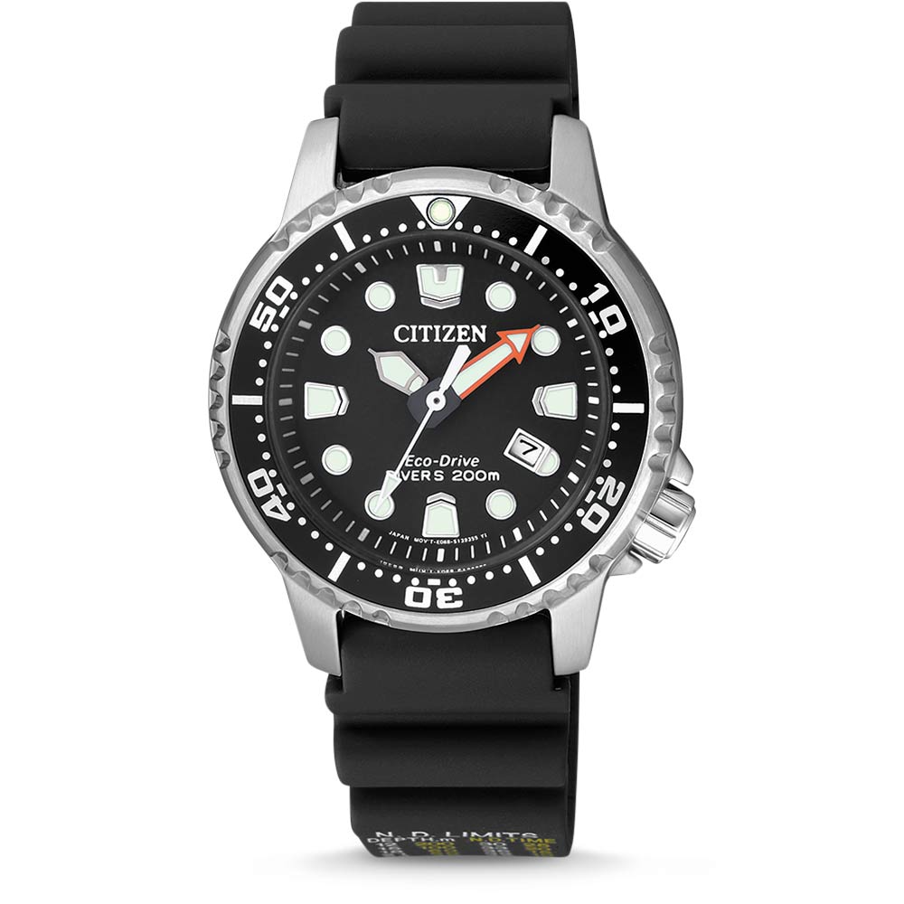 Citizen EP6050-17E นาฬิกาข้อมือผู้หญิง Promaster Marine Eco-Drive ISO Cert. Divers 200m Women's Watch