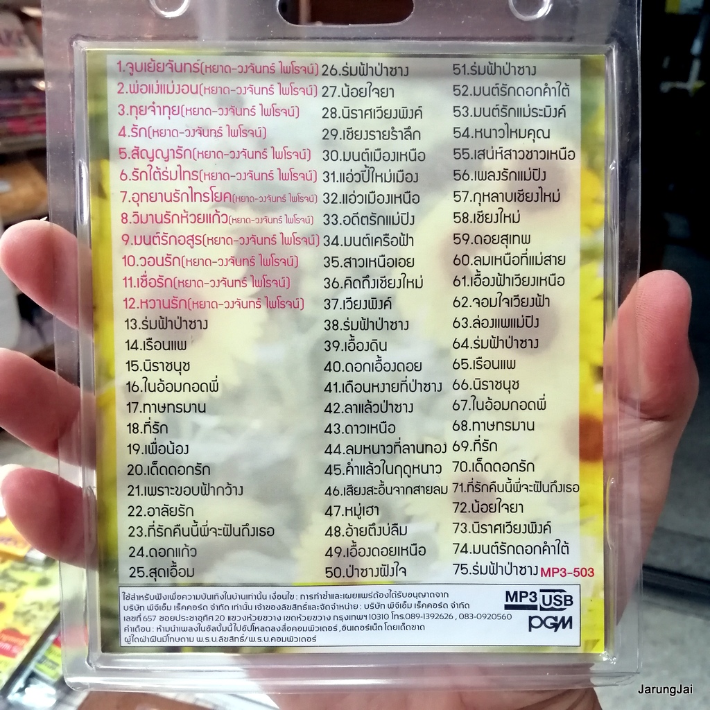 usb หยาด นภาลัย ชุด 3 จูบเย้ยจันทร์ หยาด วงจันทร์ พ่อแง่แม่งอน ทุยจ๋าทุย mp3 usb pgm