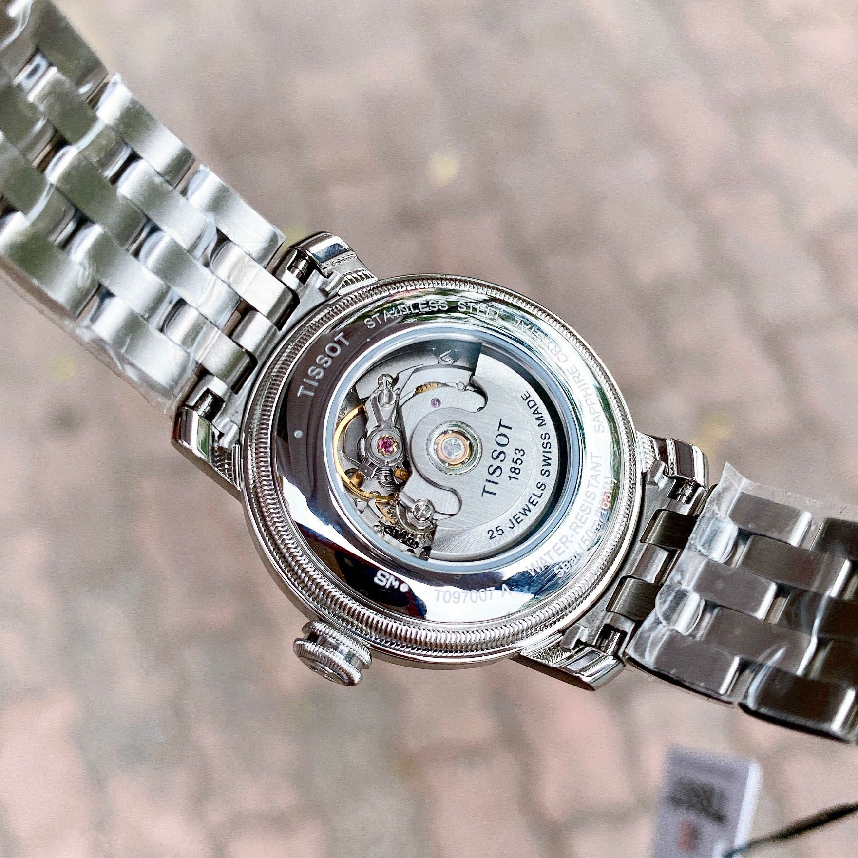 Tissot T097.007.11.053.00 นาฬิกาผู้หญิง Bridgeport Quartz Women's Watch