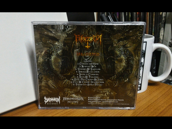 FUNEBRIA'Decatherion: Ten years of hate and pride' CD