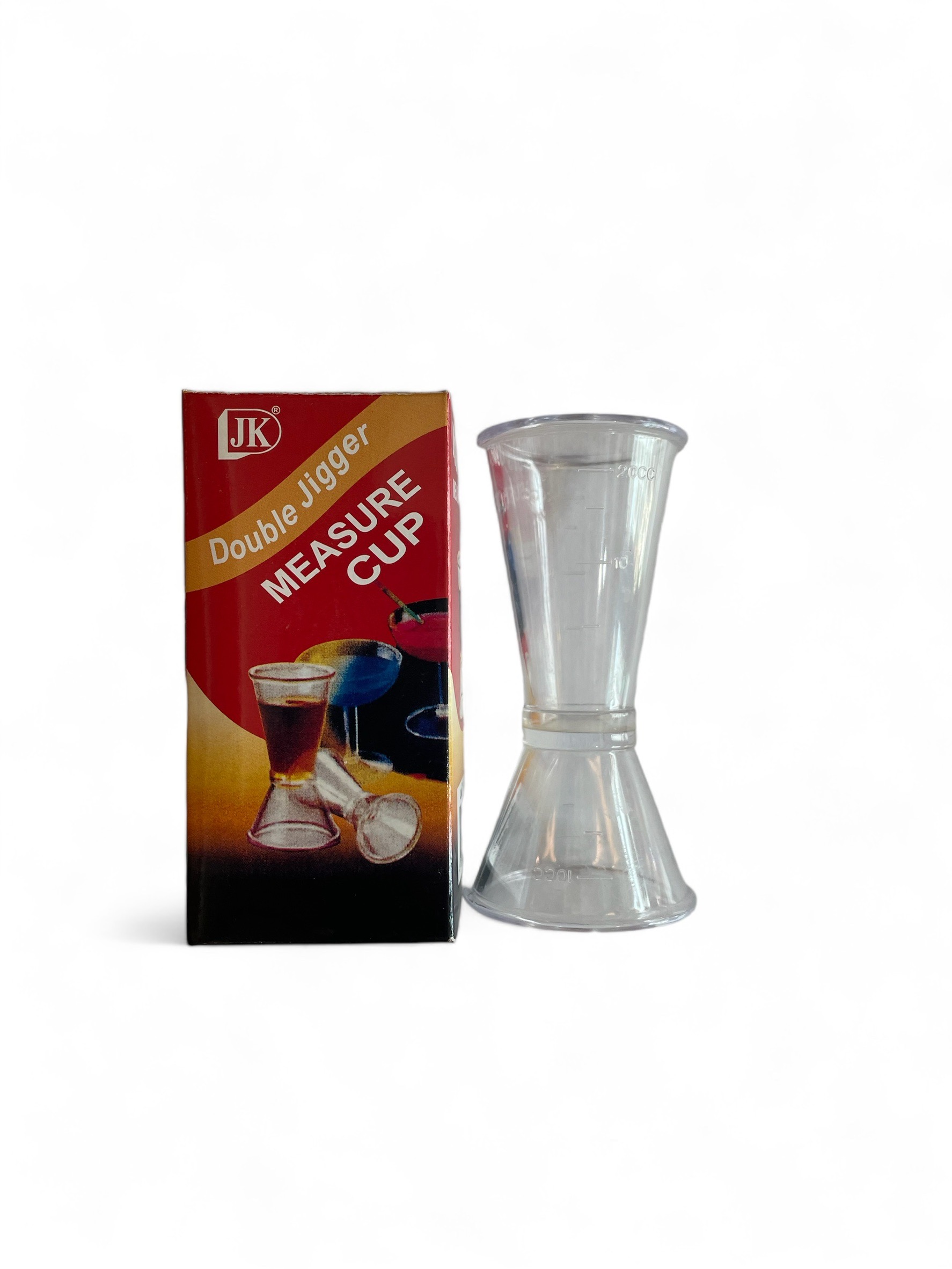 จิกเกอร์พลาสติก 20 CC Plastic jigger 20 cc