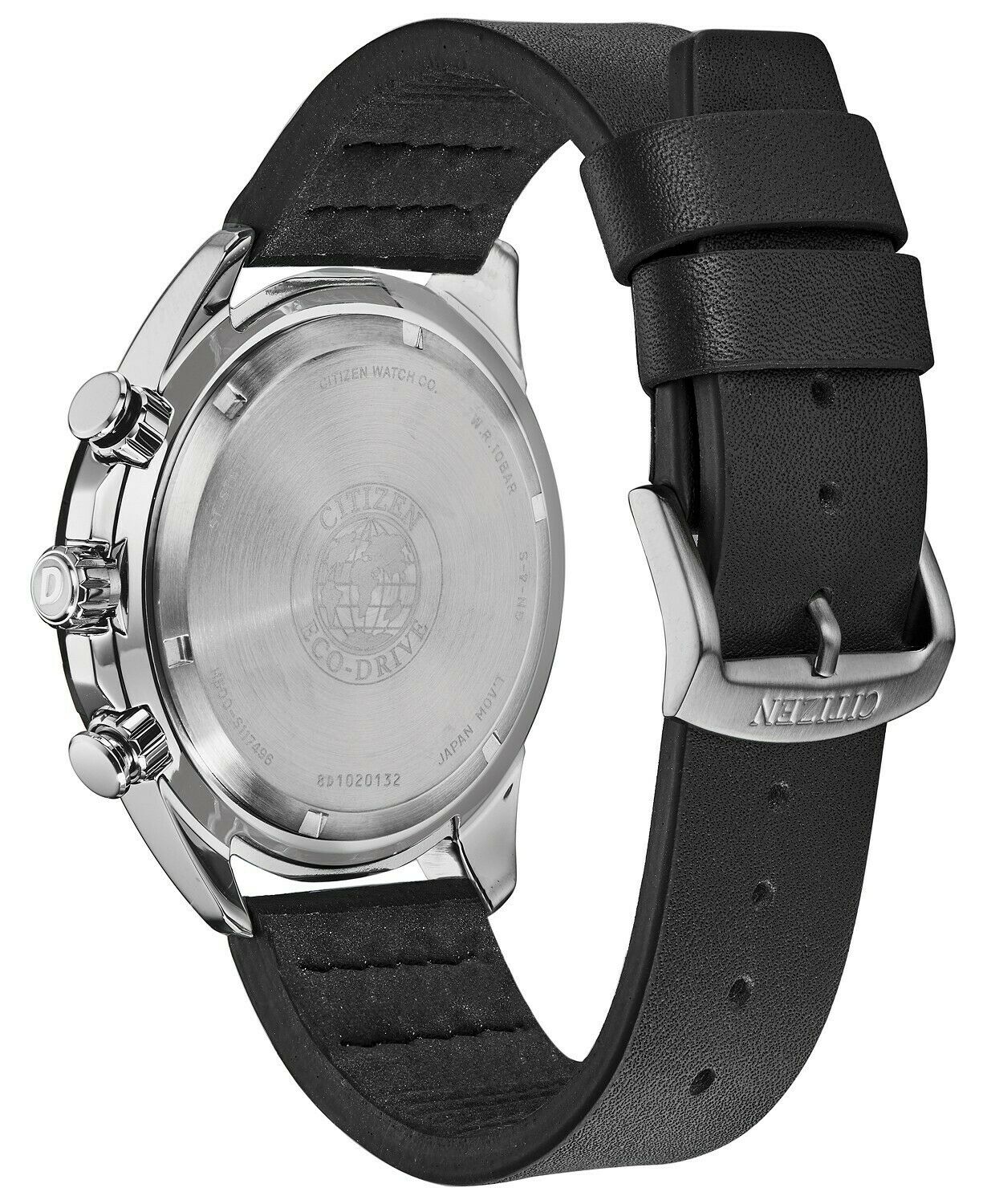 Citizen AT2441-08X นาฬิกาผู้ชาย Eco-Drive Citizen AR Chronograph Tachymeter Men's Watch