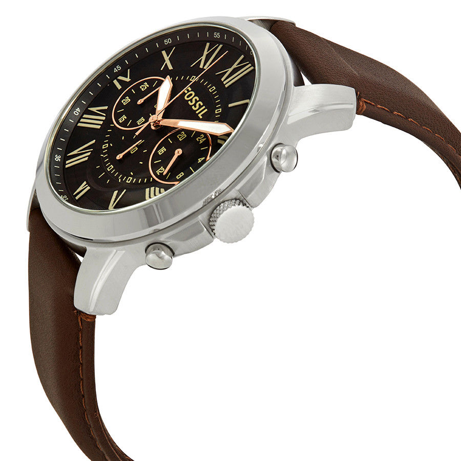 Fossil FS4813 นาฬิกาผู้ชาย Fossil รุ่น FS4813, Grant Chronograph Quartz Men's Watch