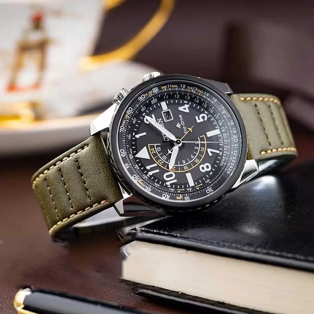 Citizen BJ7138-04E นาฬิกาผู้ชาย Eco-Drive Promaster Nighthawk Men's Watch