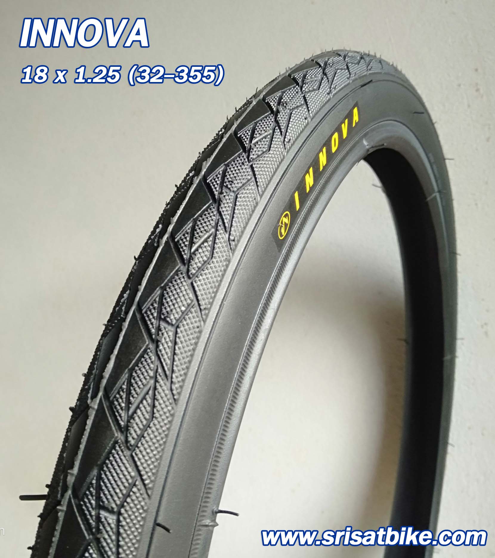 ยางจักรยาน 18 x 1.25 (32-355) INNOVA