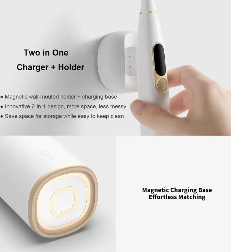 Xiaomi Oclean X Smart Sonic Electric Toothbrush - แปรงสีฟันไฟฟ้า Oclean X (Global Version)