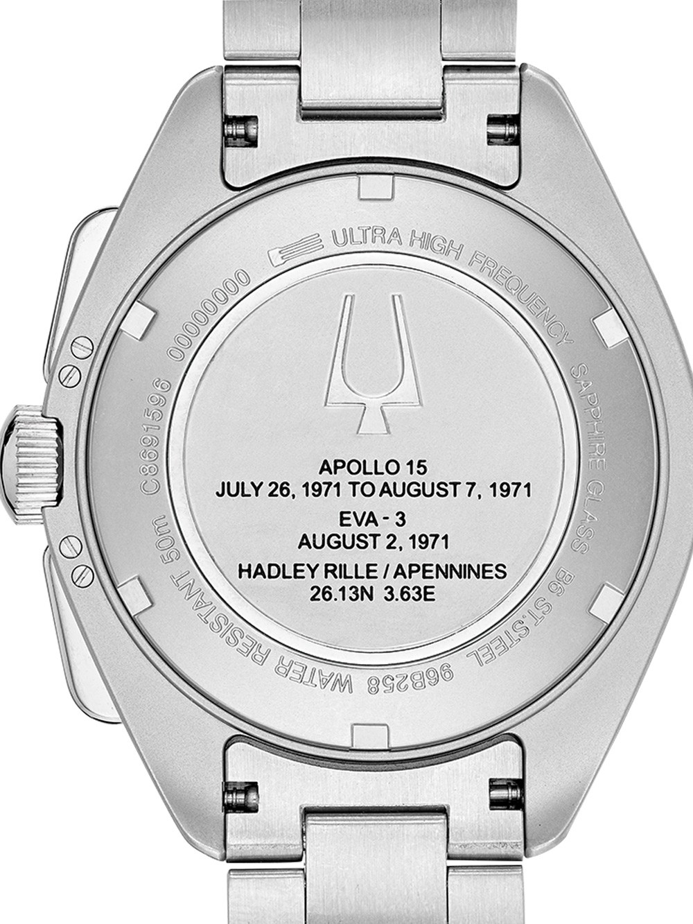 Bulova 96B258 นาฬิาผู้ชาย Special Edition Lunar Pilot Chronograph Men's Watch