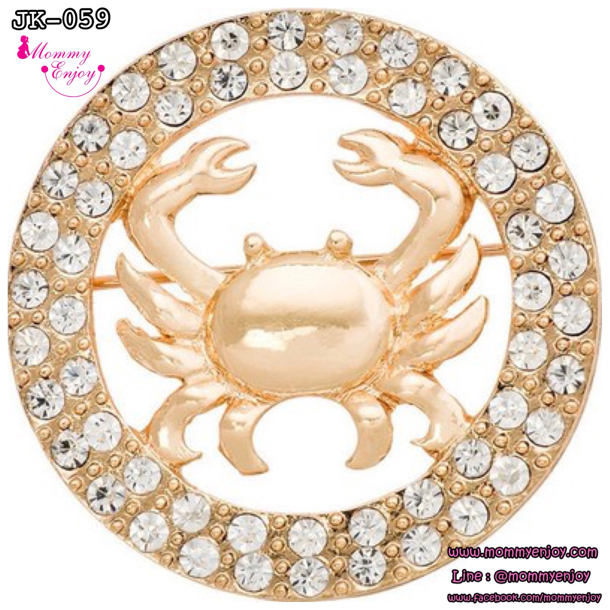 เข็มกลัดติดชุด สวย หรู ดูดี 12 ราศี เสริมดวงให้คุณแม่ พร้อมความน่ารักค่ะ