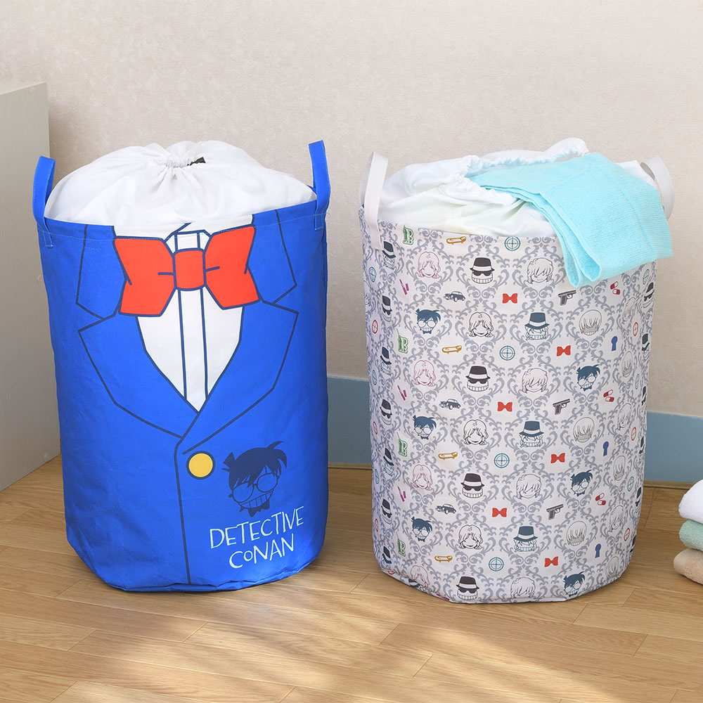 [PRE-ORDER] เซ็ท 2 ชิ้น ตะกร้าใส่ผ้า โคนัน Conan Premium Laundry Bag 2 pcs Size 35 x 48 cm 名探偵コナンプレミアムランドリーバッグ