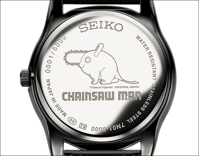 [PRE-ORDER] นาฬิกาไซโก้ SEIKO x Chainsaw Man มนุษย์เลื่อยยนต์ นำเข้าจากญี่ปุ่น チェンソーマン×セイコー コラボウオッチ