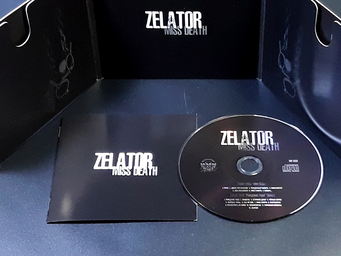ZELATOR'Miss Death' DIGI-CD