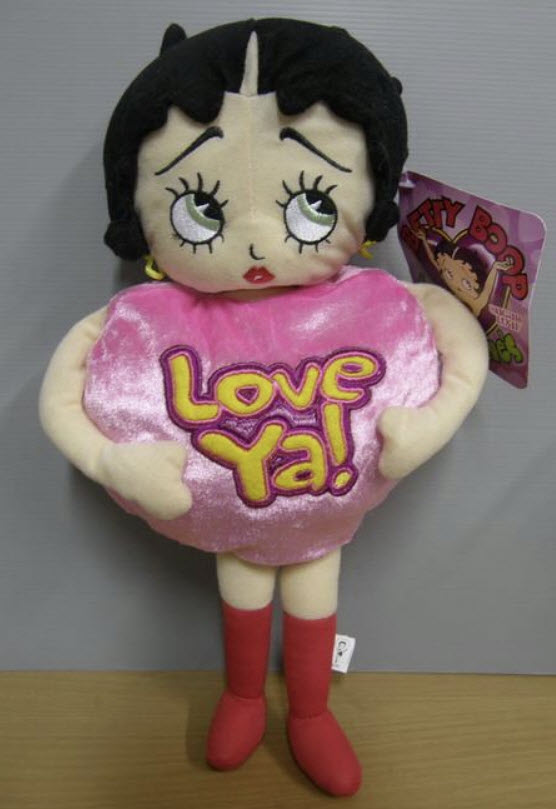Betty Boop LOVE YA! ชุด Valentine's ขนาด 15 นิ้ว