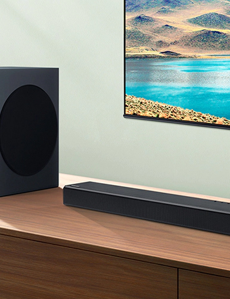 [ผ่อน0% 10ด] Samsung Soundbar ซาวด์บาร์ (340 วัตต์, 3.1 ch) รุ่น hw-t650/xt (ชลบุรี ส่งฟรี)