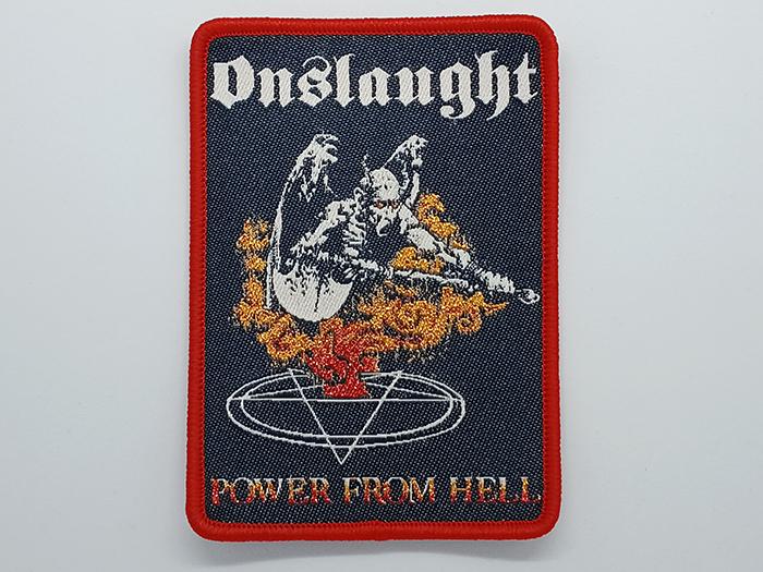 ONSLAUGHT 'Power From Hell' Woven Patch