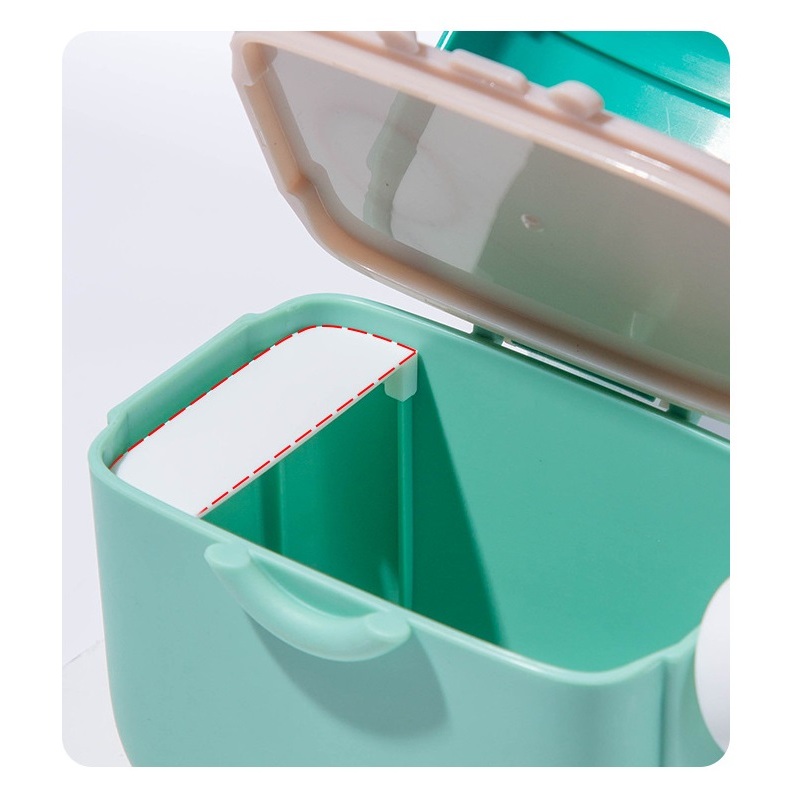 กล่องใส่นมผงแบบพกพา มีหูแขวน