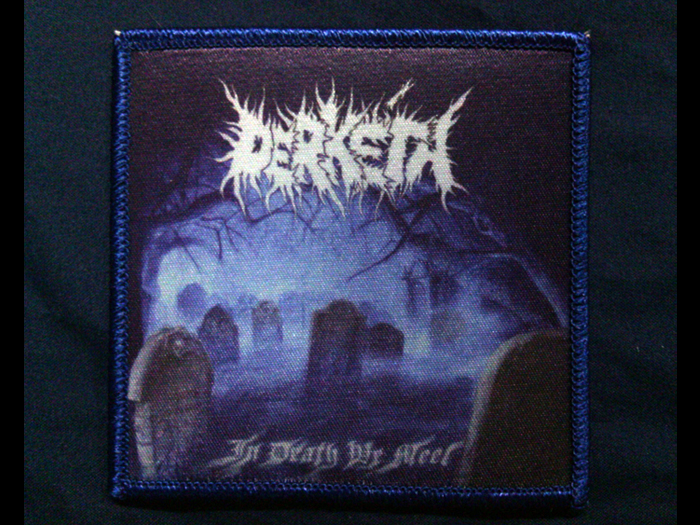 DERKETA'In Death We Meet' Printed Patch (อาร์มแบบพิมพ์)