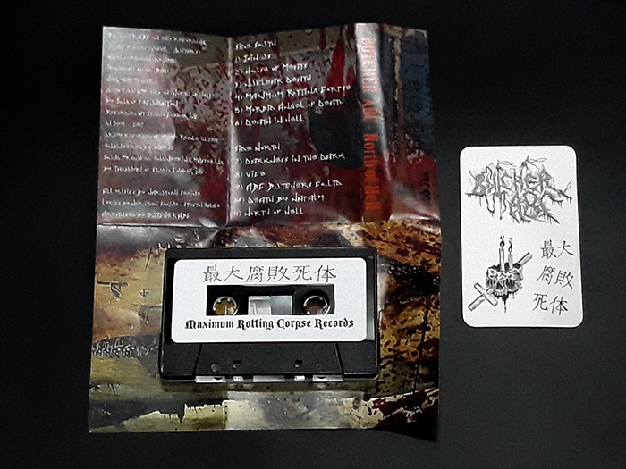 BUTCHER ABC 'North of Hell' Tape (Maximum Rotting Corpse Recs. version)