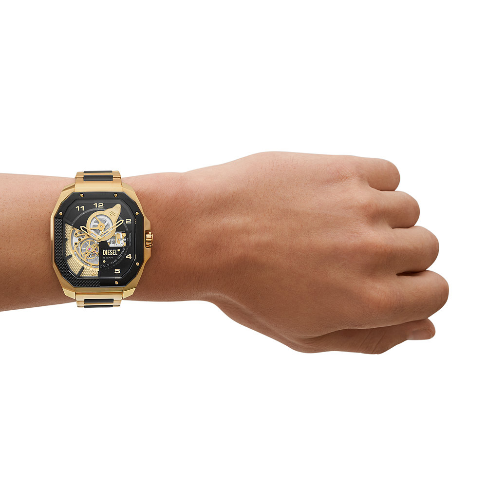 Diesel DZ7471 นาฬิกา ชาย-หญิง Flayed Automatic Unisex Watch