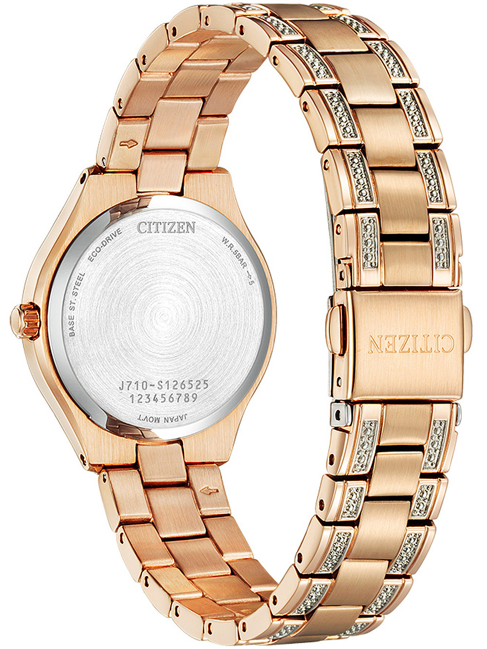 Citizen FE1233-52A นาฬิกาผู้หญิง Eco-Drive Elegance Women's Watch