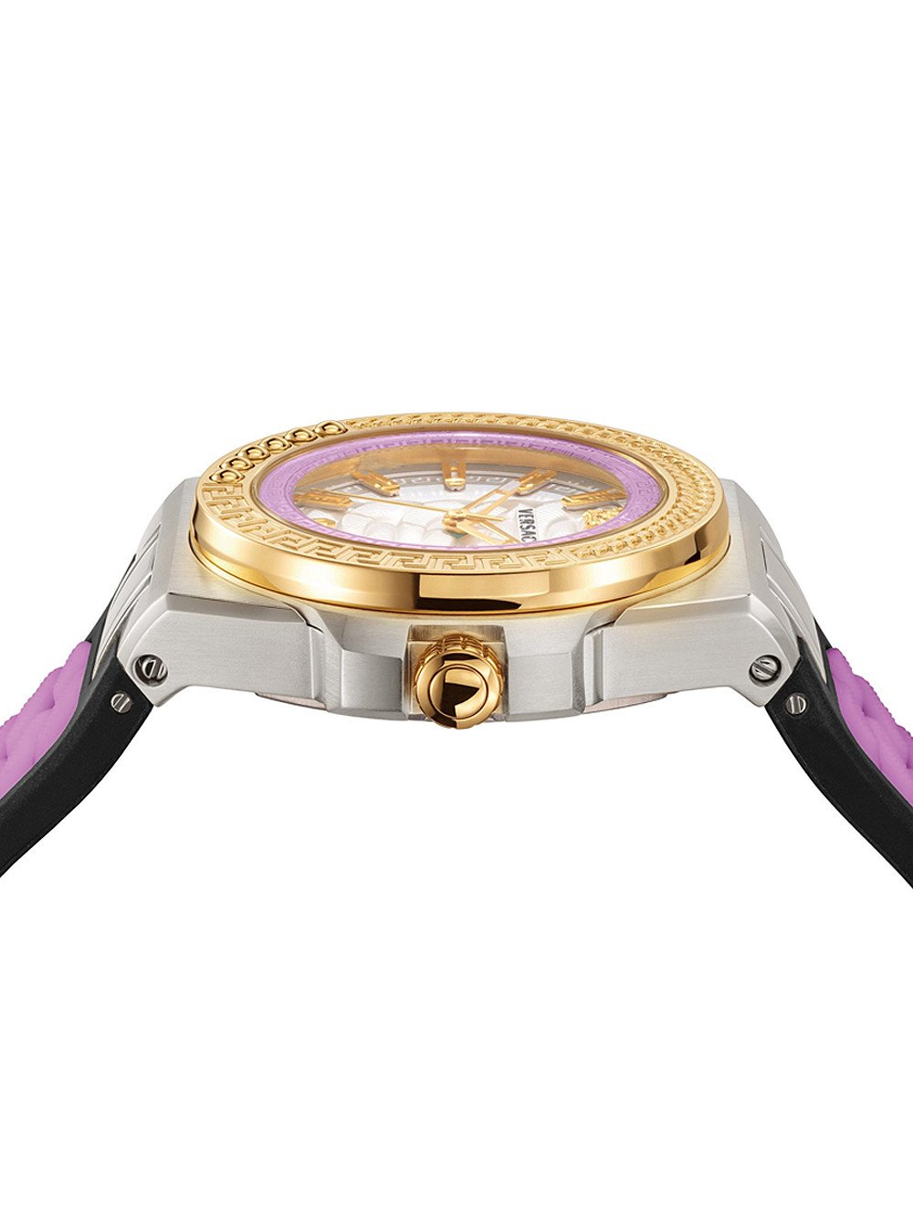 Versace VEHD00220 นาฬิกาผู้หญิง Chain Reaction Quartz Women's Watch