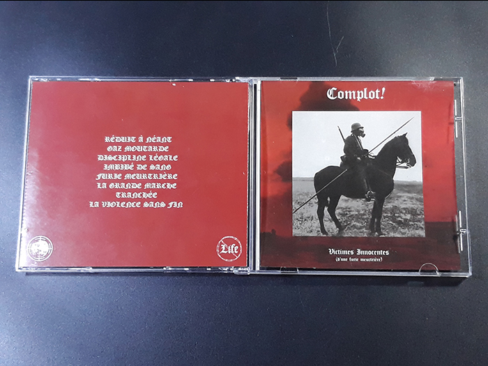 COMPLOT!'Victimes Innocentes (d'une furie meurtrière)' CD
