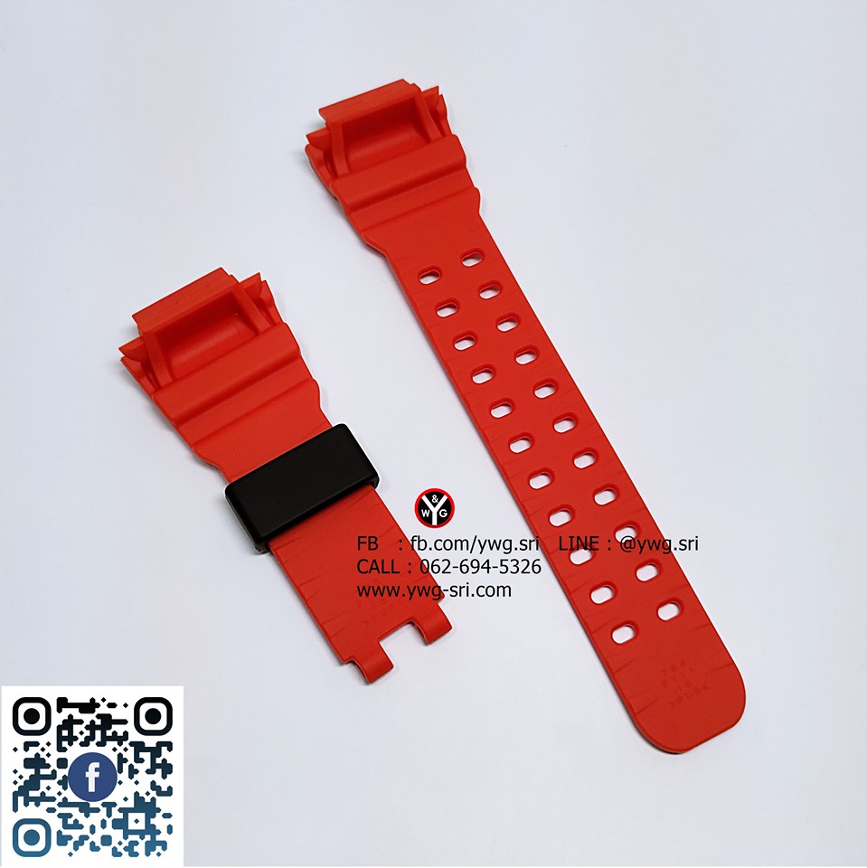 สาย G-SHOCK แท้ สีส้มด้าน ใส่ได้รับรุ่น GX-56
