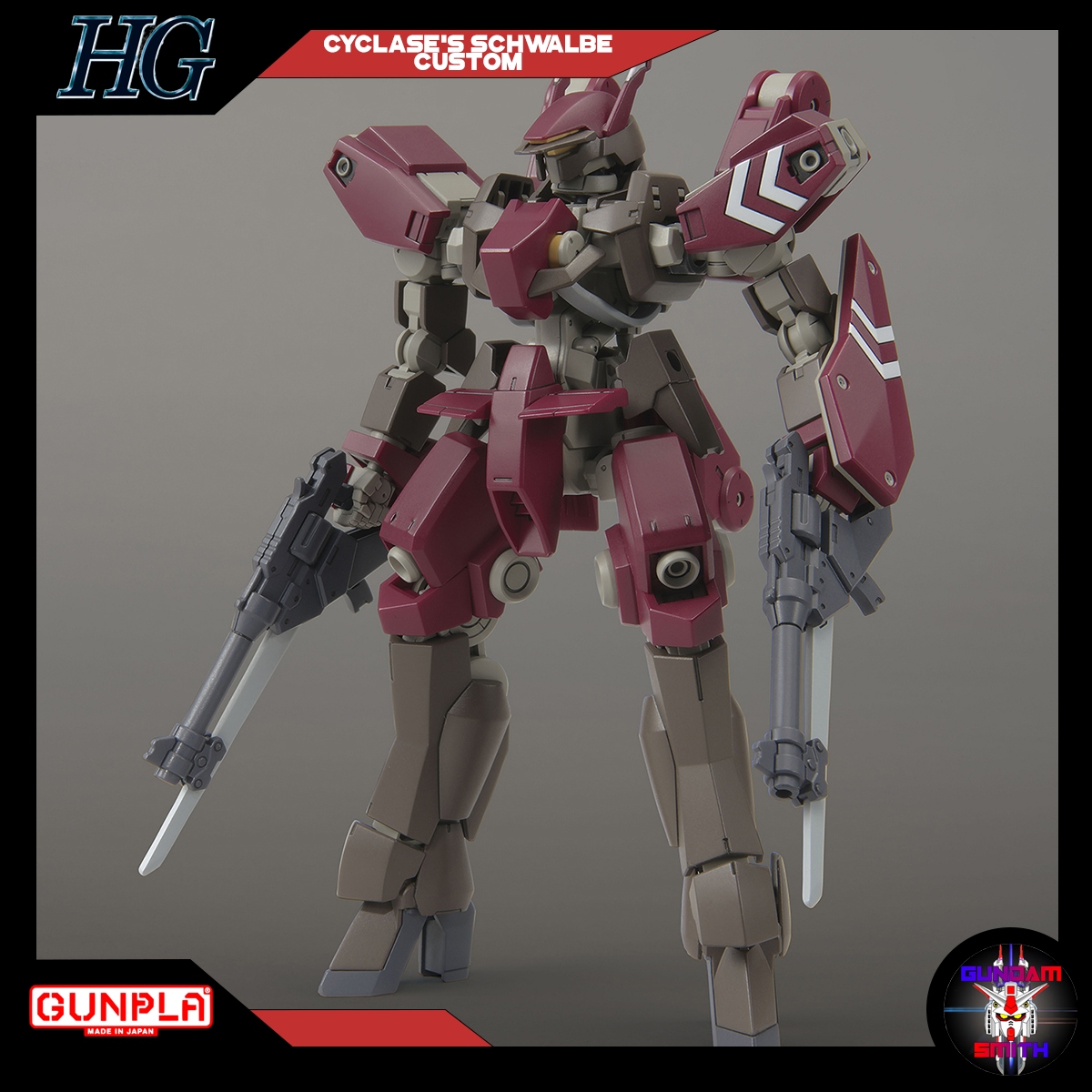 HG 1/144 CYCLASE'S SCHWALBE CUSTOM