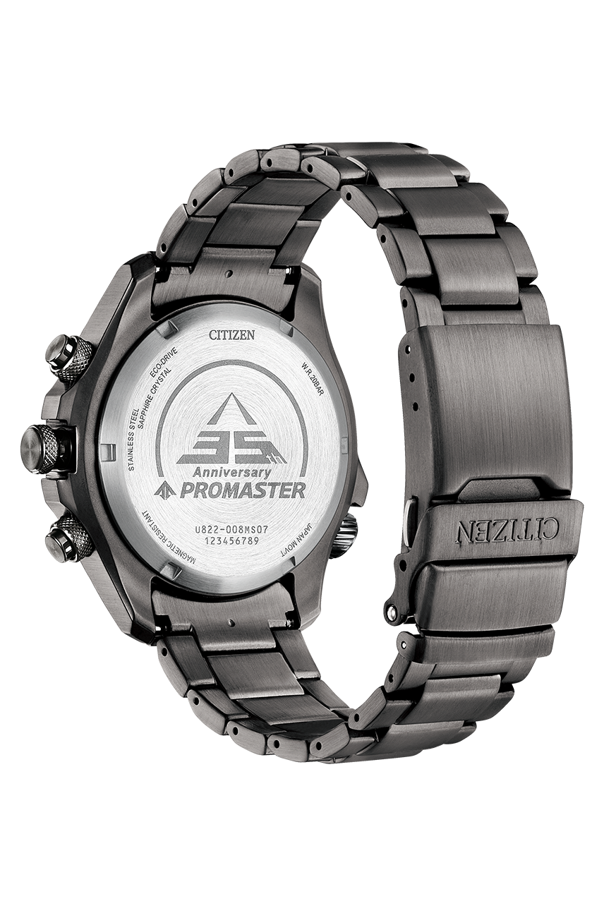 Citizen JV1008-63E นาฬิกาผู้ชาย Promaster 35th Anniversary U822 Eco-Drive Limited Edition Men's Watch