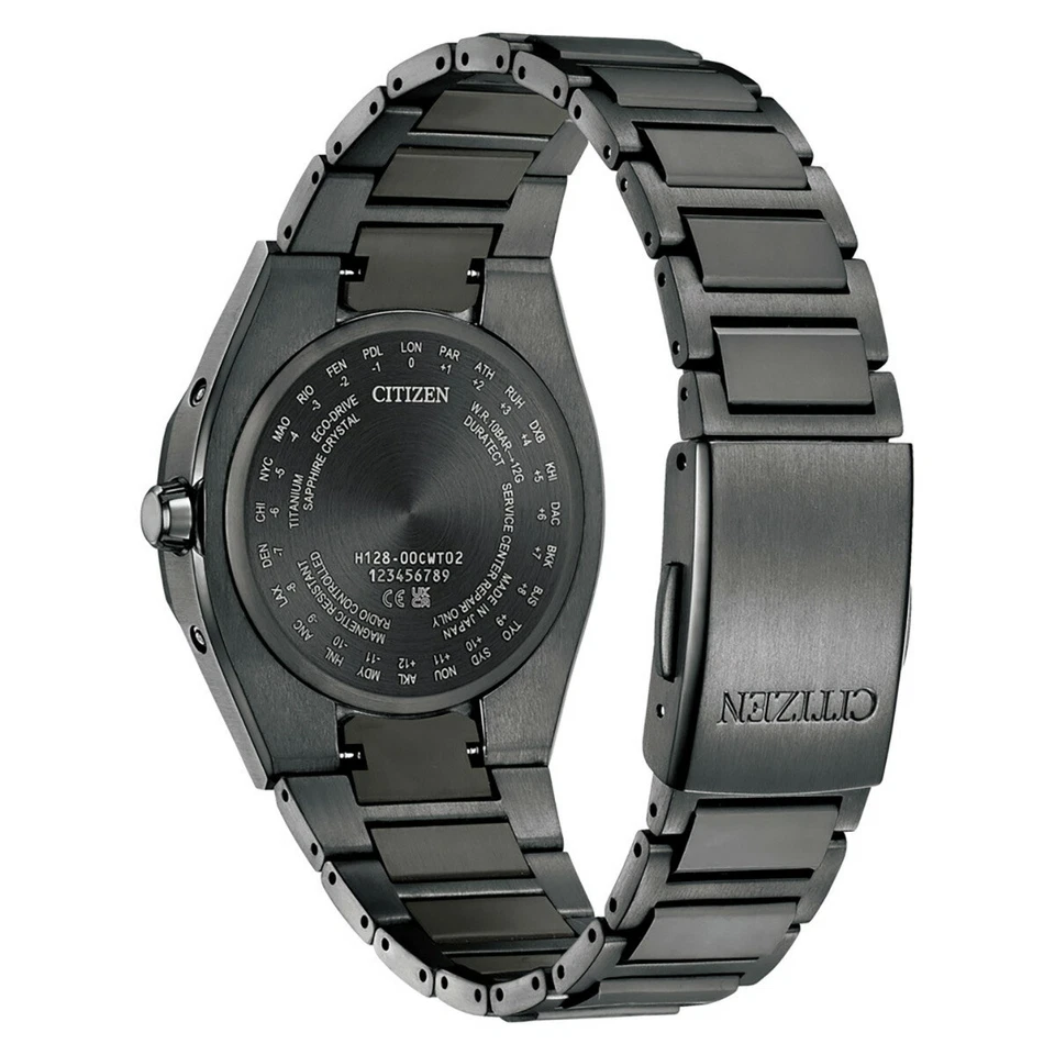 Citizen CB3045-61E นาฬิกาผู้ชาย Eco-Drive Attesa Titanium Radio-Controlled Made in Japan Men's Watch