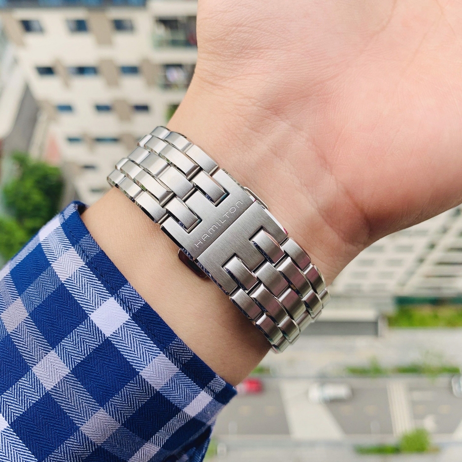 Hamilton H32695131 นาฬิกาผู้ชาย JAZZMASTER GMT AUTO Men's Watch