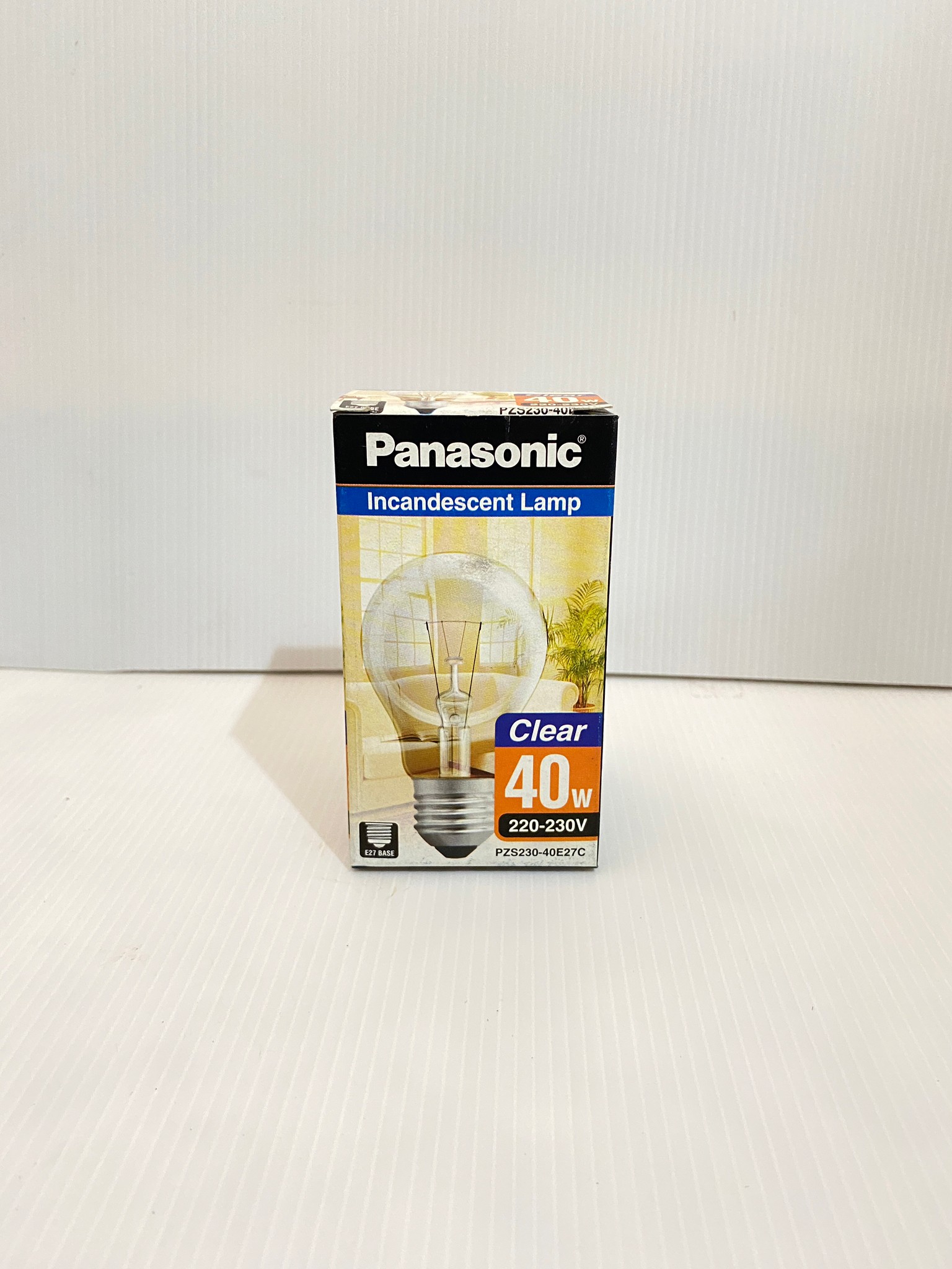 Panasonic หลอดไส้ PZS230 40W 60W หลอดใส หลอดไส้แบบเกลียวชนิดใส ขั้ว E27 Clear 220-230V