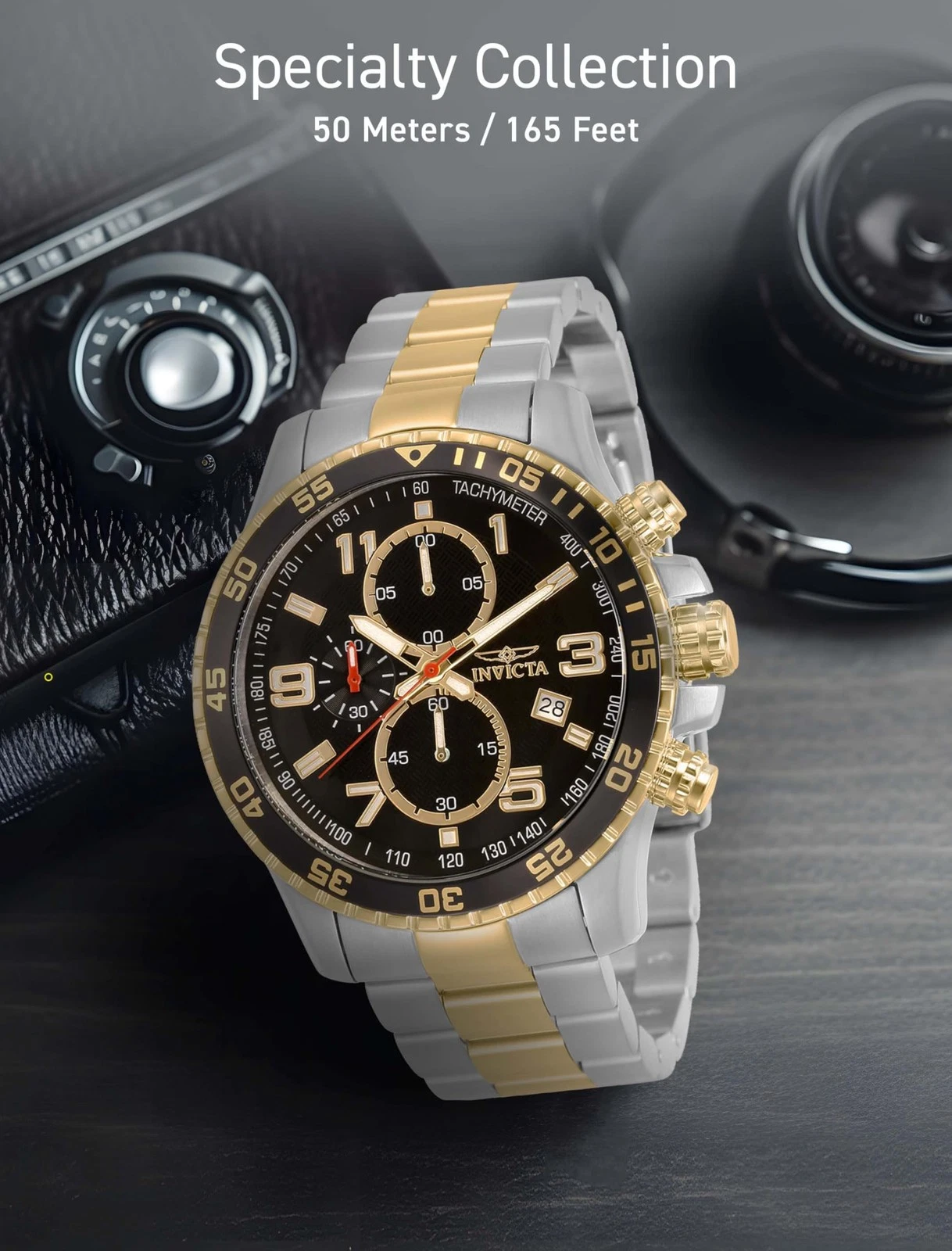 Invicta 14876 นาฬิกาผู้ชาย Specialty Chronograph Men's Watch