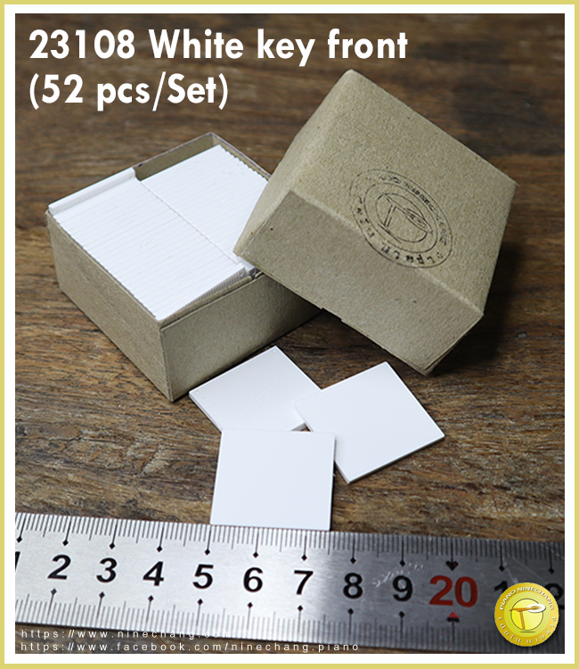 23108 White key front (52 ชิ้น / Set)